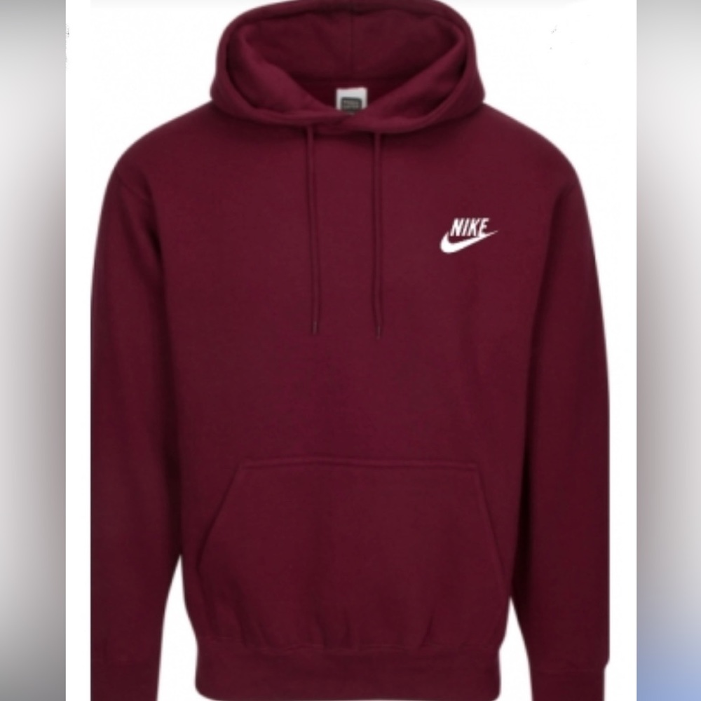 Maroon Nike hoodie